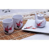 Snow Shadow and Red Plum Tableware
