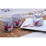 Snow Shadow and Red Plum Tableware