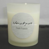 Home Decor Scented Frosted Glass Candle