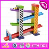 Fashion Design Wooden Toys Rail Train for Children W04e011