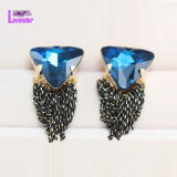 Fashion Jewelry with Crystal Stud Earrings for Women Beauty