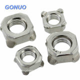 DIN928 Stainless Steel Weld Nut, Square Weld Nut
