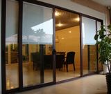 2 Track Aluminum Exterior Sliding Door