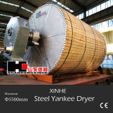 Diameter 2500-5500mm Steel Yankee Dryer for Paper Machinery