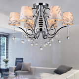 Modern Decoration Stainless Steel LED Crystal Chandelier