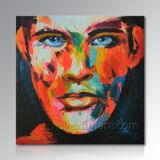 Hand-Painted Modern Canvas Pop Art Painting Portrait Oil Painting From Your Photo