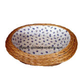 Confortable Strickly Checked Willow Pet Bed