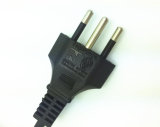Brazil 3-Pin Power Plug with UL Certification