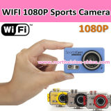 WiFi Sports Camera, Full HD 1080P, H. 264, WiFi Sport Camera for iPhone/Tablet/Smart Phone (F39)