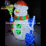 Christmas Holiday Snowman with Broom and Scoop