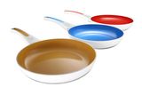 Colorful Ceramic Fry Pan