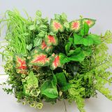 Outdoor Artificial Green Leaf Hedge Fence Flowers Privacy Hedges