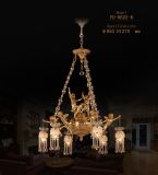 Classical Brass Style Pendant Chandelier (FD-0622-6)