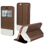 China New Arrival Leather Wallet Case for iPhone 6g