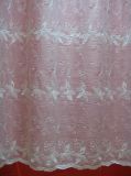 Embroidery Voile Curtain Fabric