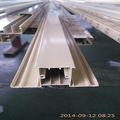 Cream Powder Coating Extruded Aluminium Profiles for Windows and Doors