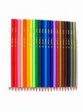 7 Inch 24 Color Plastic Pencil