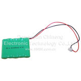 Ni-MH Battery Pack AA 6V 750mAh for Industrial Battery