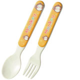 100% Melamine Dinnerware- Kid's Tableware Children's Fork and Spoon (BG503S)