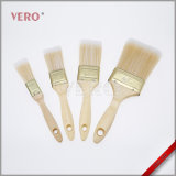 Gold Color Filaments PP with Wooden Handle Paintbrush (PBW-044)