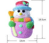 DIY Pearl Clay Toy Snowman (E042)