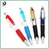 Promotiona Advertising Slim Custom Plastic Ball Point Pen Stationery or Office Supplies (Hch-R111)