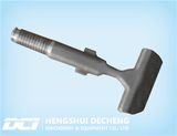 Customized Hardware Parts/ Carbon Steel Precision Casting Hardware Handle Parts by Water Glass Process (DCI-Foundry-ISO/TS1694)