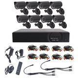 8CH H. 264 CCTV DVR System