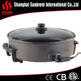 Good Quality Multi-Function Electric Heat Pan, Electric Pizza Pan, Round Electric Pizza Pan