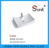 Grade a Quality Sanitary Ware Porcelain Hand Wash Sink (S1050)
