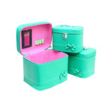 PU Lady Bag Green Set 3 PCS High Quality Waterproof