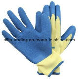 Latex Coated Cotton Gloves with CE