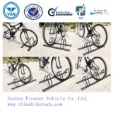 Black Powder Coated Bike Parking Stand Bicycle Rack