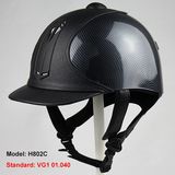 Vg1 Approved Carbon Fiber Horse Riding Helmet