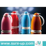 1L Colored Plastic Coffee Jug with Glass Inner