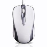 Optical White Wired USB Mouse Mice for PC Laptop Notebook Mac