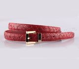 2015 New Fashion Women PU Belt with Fashion Accessories