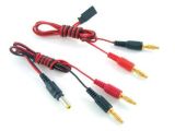 TX and RX Charge Cable Set for Futaba J Connector (HX)