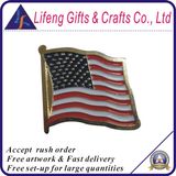 Wholesale Cheap Soft Enamel Gold American Flag Lapel Pins