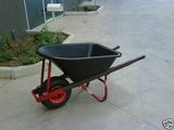 Wheelbarrow Wheel Barrow Garden Tool Cart Rubber Wheel Wb8614p Extra Heavy Duty Trolley