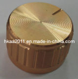 OEM CNC Machining Brass Aluminum Knob 6mm for Potentiometer