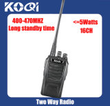 Kq-328 UHF 400-470MHz Dust Resistant Cost -Effective Walkie Talkie