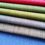 Solid Linen-Like Dobby Woven Plain Upholstery Sofa Fabric