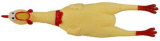 Hot Sale Latex Squeaker Chicken Shape Pet Toys (HN-PT022)