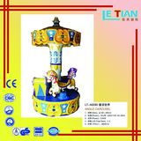 Amusement Toy Rides Mini Merry Go Round for Kids