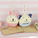 5cm Teddy Bear Stuffed Keychain Toys