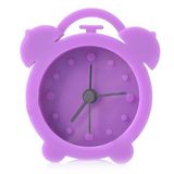 Round Mini Quartz Silicone Bell Desktop Alarm Clock