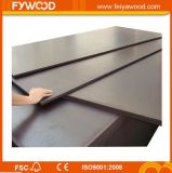 Long-Term Supply of High Quality Building Membrane Board Cypress Wood Core Melamine Glue Black Brown Membrane