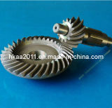 Custom Machining Stainless Steel Spiral Bevel Gear, Helix Gear