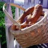 Handmade Long Handle Willow Bread Basket